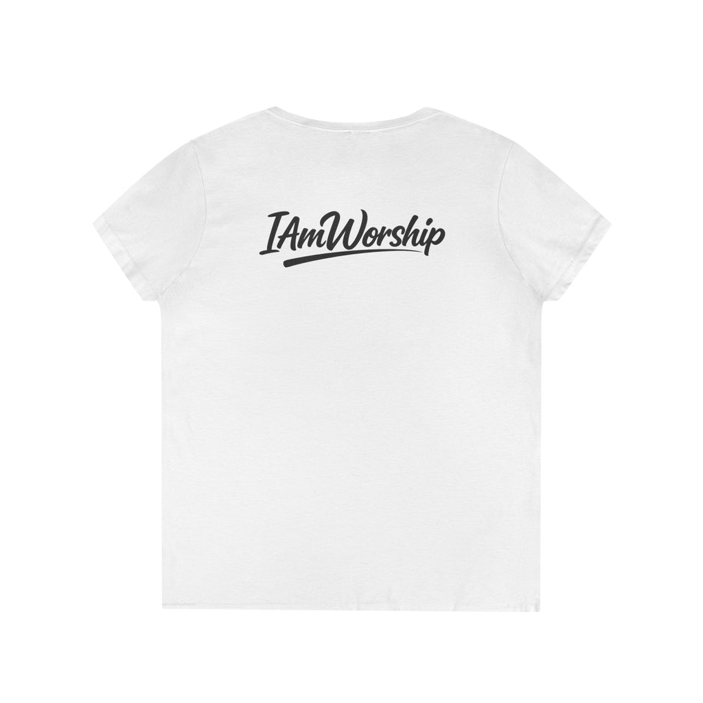 I Am A Spiritual Baptist - Ladies' V-Neck T-Shirt