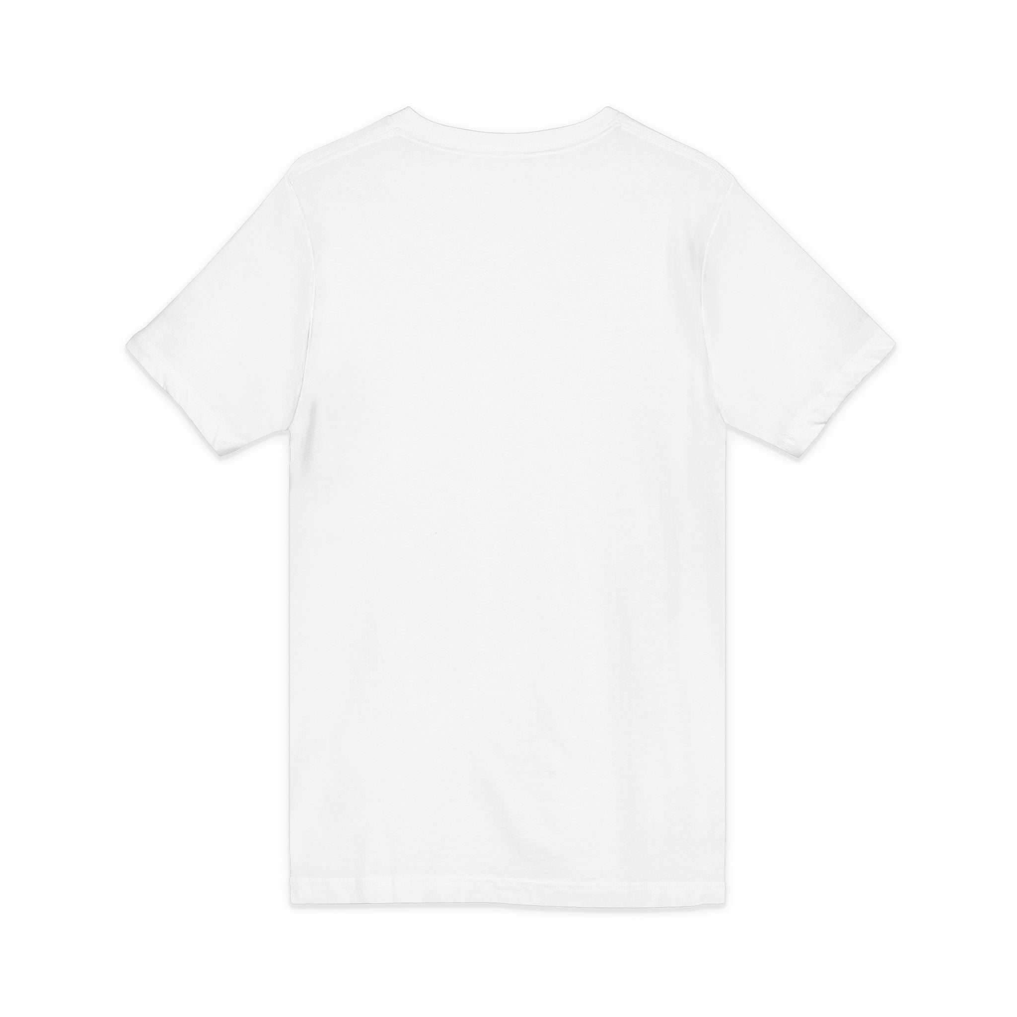 Worship Infinity V-Neck Tee – "I AM" Gold Music Logo