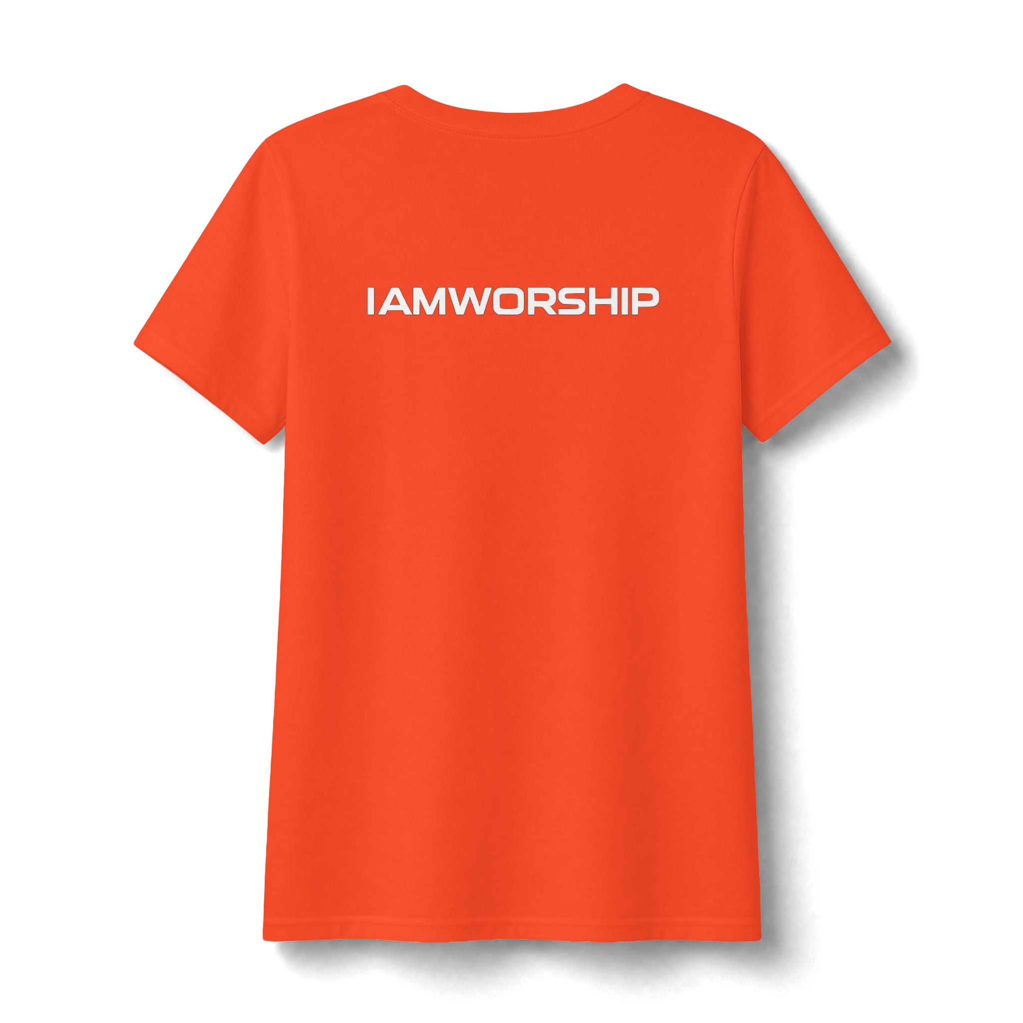 Women's V-Neck Tee — "I’m Let God Handle It"